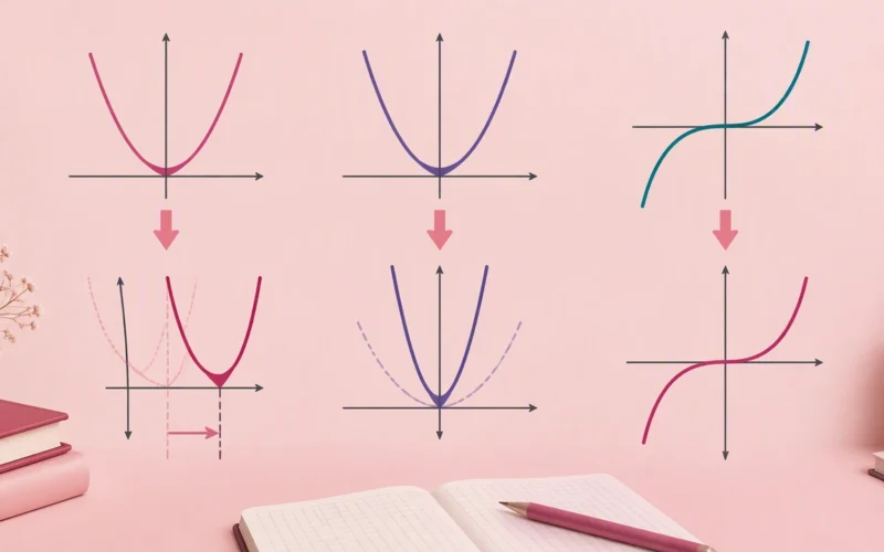 transformations of functions translations stretches reflections
